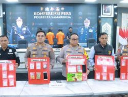 Pengedar Narkotika di Samarinda Ditangkap, Sembunyikan Sabu 1,2 Kg dalam Mi Instan!