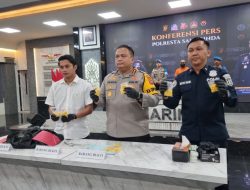Polisi Ringkus Kurir Narkoba Pembawa 987 Butir Ekstasi